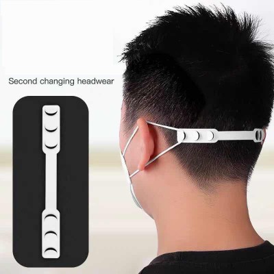 Adjustable ear rope buckle 3 Gear Ear Rubber Hook  Anti-Earache  Ear Ribbon  Extension Hook