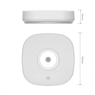 Ultraviolet-C (UVC) sterilization strong and deep sterilized Human body sensor night light IPX4 waterproofing for toilet use